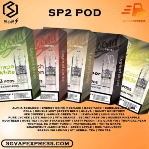 SP2 POD - SGVAPEXPRESS VAPE SINGAPORE SG SP2 Pod SG VAPE Legend Flavour Ready stock in our sg singapore store online shop for same day delivery.  This also known as SPRINGTIME. Pod Flavour starter kit comes with rechargeable device with usb Type C cable. The magnet on both battery and pod cartridge for easy plug and play. The Sp2 also is Sp2s Vape , Per Box including 3 Pods and Capacity 2ml juice of per pod with Nicotine has 30mg (3%) . ⚠️SP2 POD COMPATIBLE DEVICE WITH⚠️ DD3s DEVICE DD Touch DEVICE DD CUBE INSTAR DEVICE RELX CLASSIC DEVICE SP2 BLTIZ DEVICE SP2 LEGENG SERIES DEVICE SP2 M SERIES DEVICE R-ONE DEVICE ⚠️SP2 POD FLAVOUR LINE UP⚠️ Alpha Tobacco Energy Drink (100Plus) Baby Taro Bubblegum x Lime Cola Double Mint Green Bean Guava Gummy Honeydew Nes Coffee Jasmine Green Tea Lemonade Long Jing Tea Pure Lychee Lite Mango Vita Orange Secret Passion Summer Pineapple Rootbeer Rose Tea Ruby Strawberry Tasty Peach Tie Guan Yin Tropical Pear Tropical SG (Fruit Punch) Watermelon White Grape Grapefruit Jasmine Tea Green Apple Rich Yakultory Sparkling Lemon Icy Herbal Tea Zes Tea Vape Singapore SGVAPEXPRESS , Same day delivery in Singapore all area. Contact with us : WhatsApp SGVAPEXPRESS Join with us : Telegram Channel Group Placing order Before 5pm ,Received Parcel at evening 20:00pm - 23:00pm.