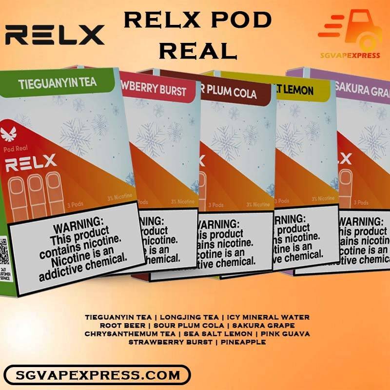 RELX POD REAL | SGVAPEXPRESS