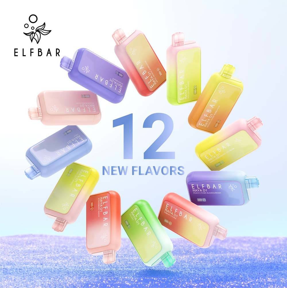 01072024-ELFBAR RAYA D1 13000 Puffs Disposable RESTOCK 01072024 - ELFBAR RAYA D1 13000 PUFFS DISPOSABLE Vape ELFBAR RAYA D1 13000 Puffs ( 13K ) ,Ready stock in our sg singapore store online shop for same day delivery. Prepare yourself for a vaping experience like no other with the ElfBar Raya D1 13000 ( 13k puffs ) Disposable Vape device. Boasting an astounding capacity of approximately 13k puffs, this innovative device offers an extended vaping experience that combines convenience, performance, and reliability. Let’s explore the key features that make the Elf Bar Raya D1 13k a standout choice for both novice and experienced vapers alike. Specifications: Nicotine 50mg (5%) Approx. 13000 Puffs Capacity 18ml Rechargeable Battery 650mAh Anti Dry-Burn Protection E-liquid & Power Display Screen Charging Port: Type-C ⚠️ELFBAR RAYA D1 13000 PUFFS FLAVOUR LIST⚠️ Mango Lychee Bubblegum Lychee Juicy Peach Ribena Lychee Mixed Berry Kiwi Guava Grape Peach Lychee Blackcurrant Mango Strawberry Ice Cream Solero Cola Strawberry Guava Masam Bubblegum Apple Orange Bubblegum Vape Singapore SGVAPEXPRESS , Same day delivery in Singapore all area. Vape Singapore Shop Online SGVAPEXPRESS We have more than 10+ brands such as vapetape, voltbar, elf bar, lana, sp2, relx, r one, aladdin pro and more.